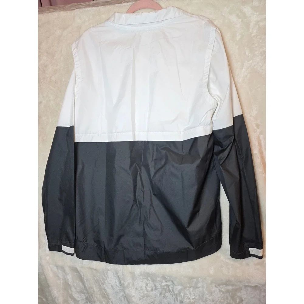 Nike Mens Football Windrunner Quarter Zip Jacket Black White‎ CI4474-100 Size L